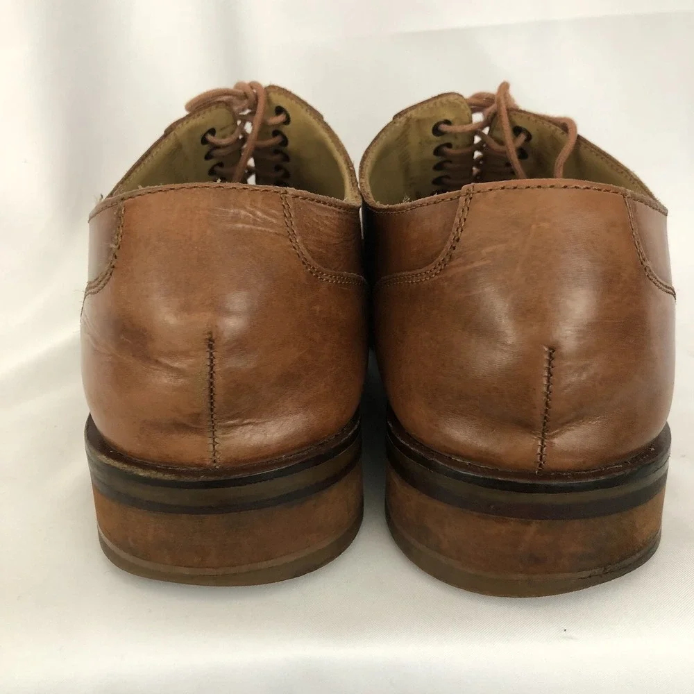 Cole Haan Grand OS  Mens Brown Leather Oxford Dress Shoes Size‎ 11.5 C12849